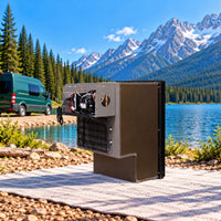 Nova Kool R3800 12V refrigerator for professional campervan installation in Gatineau.