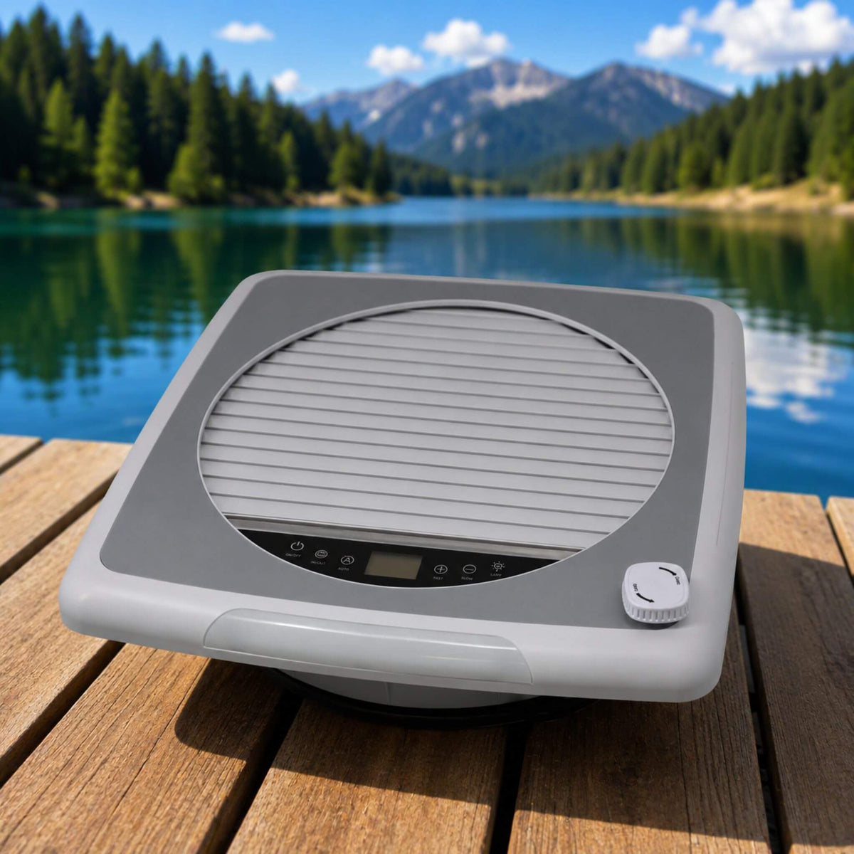 PROBREEZE 14″ — VENTILATEUR DE TOIT POUR VR, SILENCIEUX, AVEC DEL ET TÉLÉCOMMANDE
