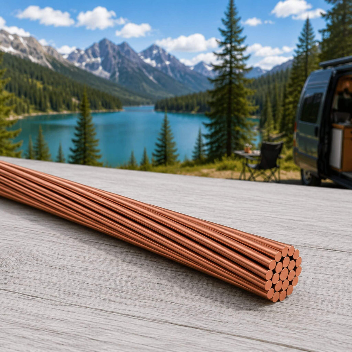 Marine grade wire for van conversion electrical installations, battery systems and mobile power applications