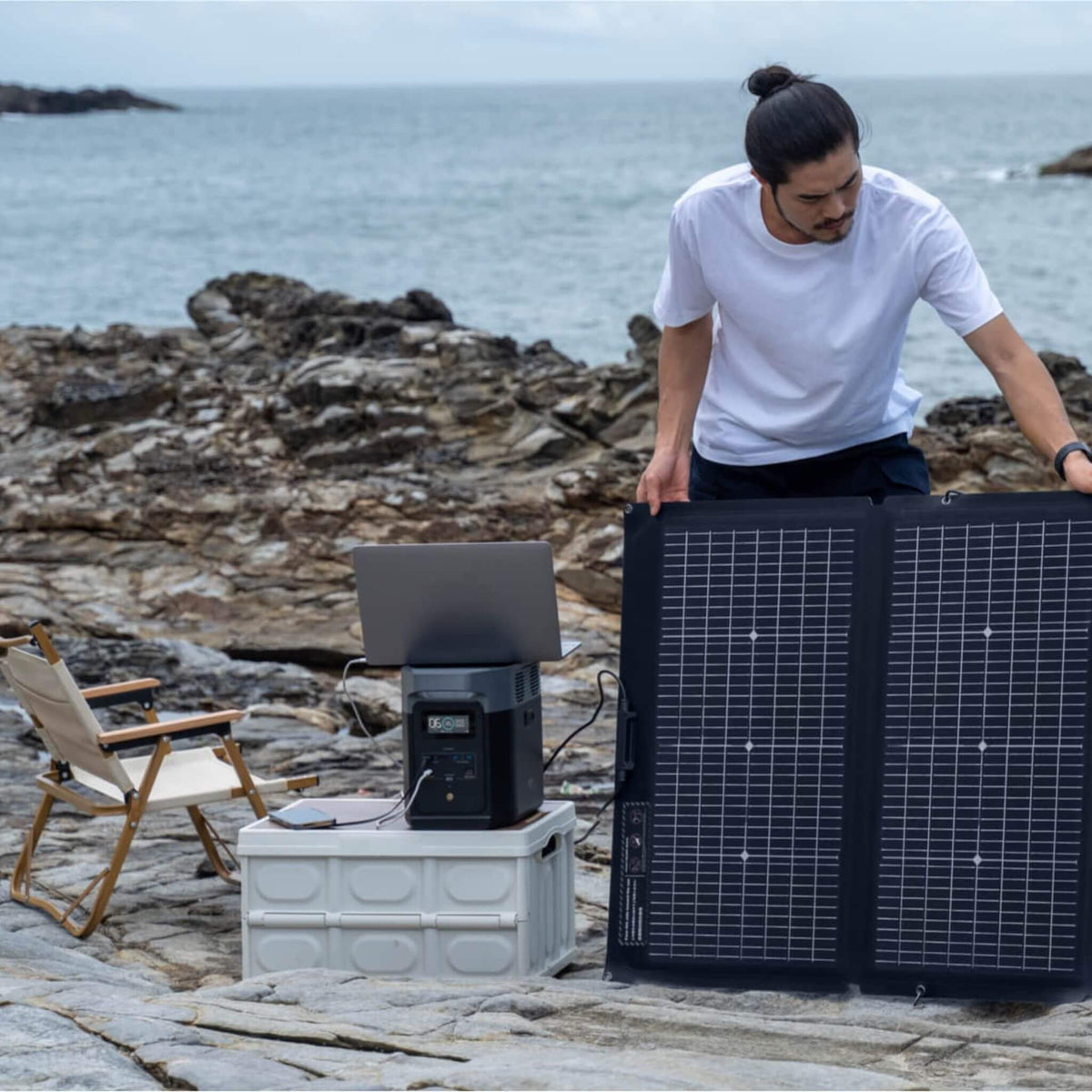 EcoFlow Delta 2 portable power station for van conversion power system