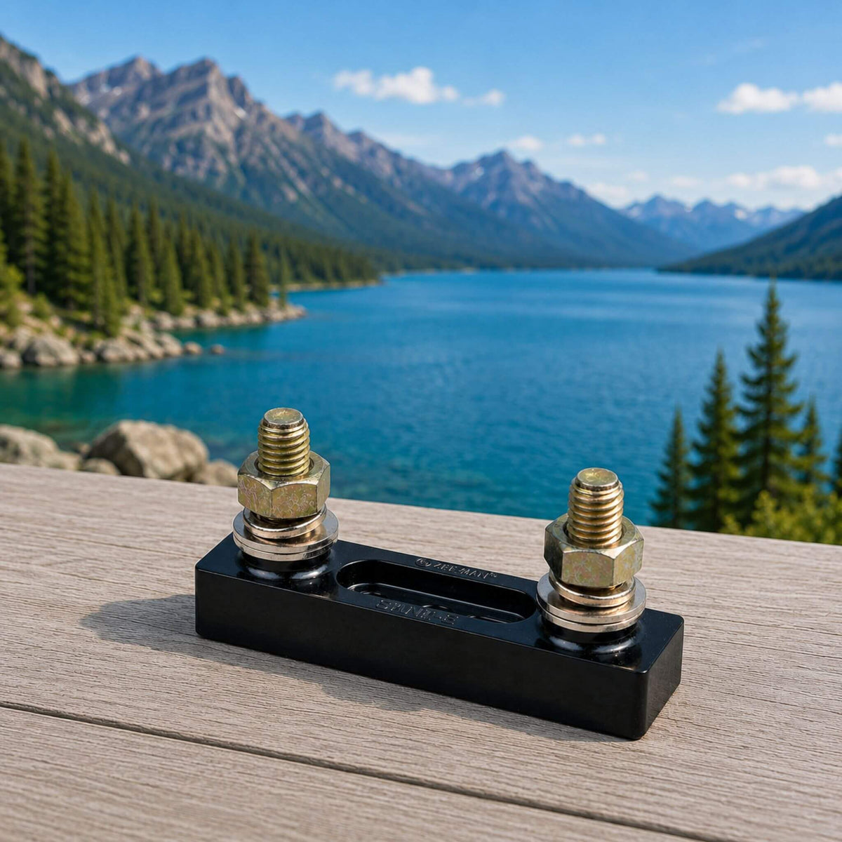 Marine fuse for camper van electrical systems, battery protection and off-grid power installations