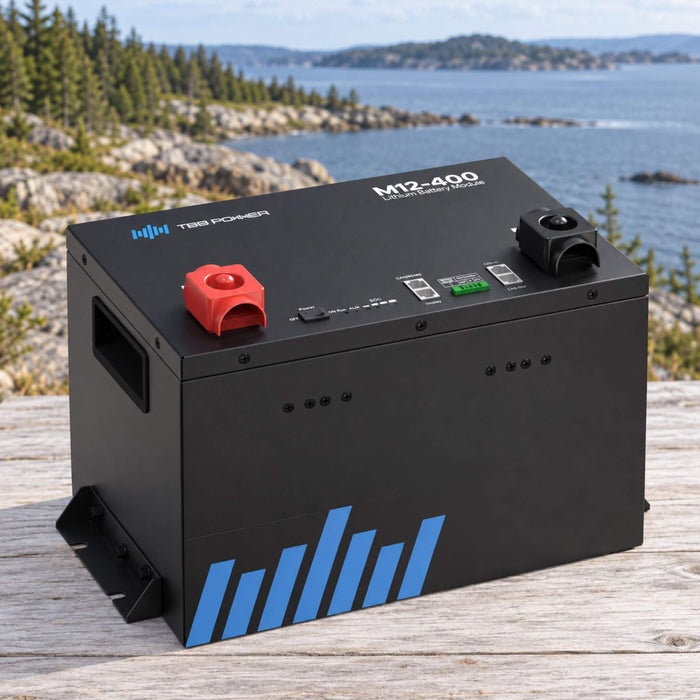 TBB Power M12-400 lithium battery module for energy storage and mobile power systems