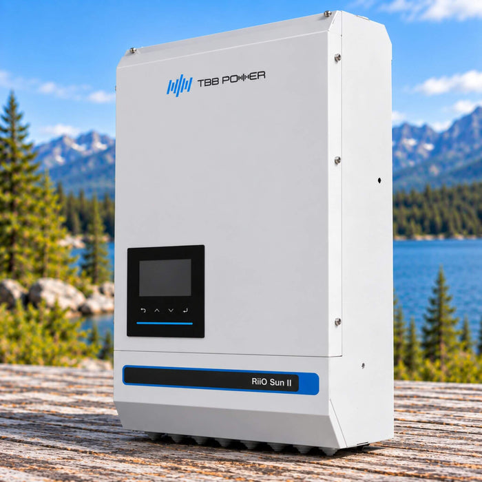 TBB Power RiiO Sun II solar inverter for campervan battery and energy storage systems