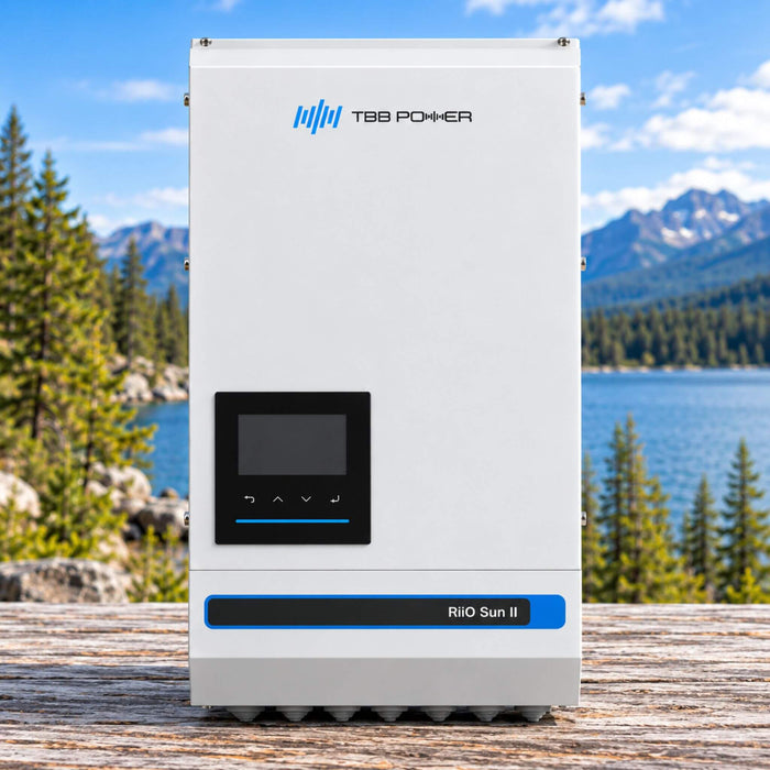 TBB Power RiiO Sun II inverter charger for recreational vehicles, solar installations and backup power