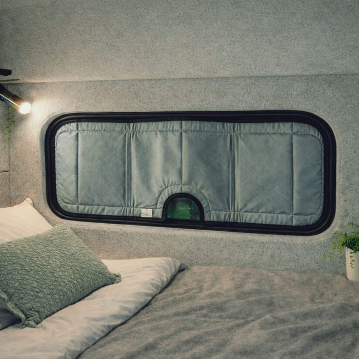Thermal insulation curtain for CRL AW1033 and VW1033 windows in van conversions