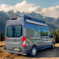 Aluminum modular roof rack for Ford Transit camper vans