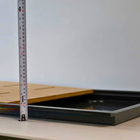 Amélioration de la salle de bain pour conversion de van, cuvette de douche ultra‑plate durable et élégante pour Sprinter, Transit et ProMaster.