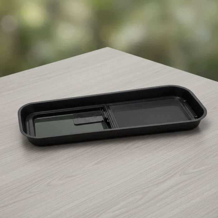 High-strength, rust-resistant aluminum window trim for CRL awning and slider windows, perfect for enhancing the interior of your camper van and streamlining van conversion builds.