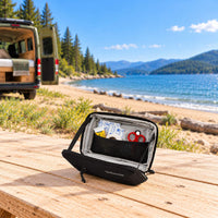 VanEssential 2 L L-Track organizer for camper vans, RVs and motorhomes.