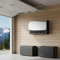 EcoFlow power hub installed as a van electrical system inside a modern camper van conversion