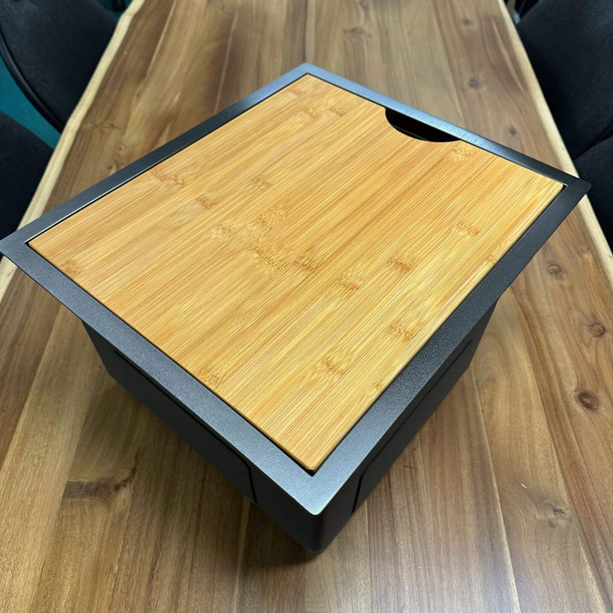 Vanlife kitchen sink for camper van plumbing installation