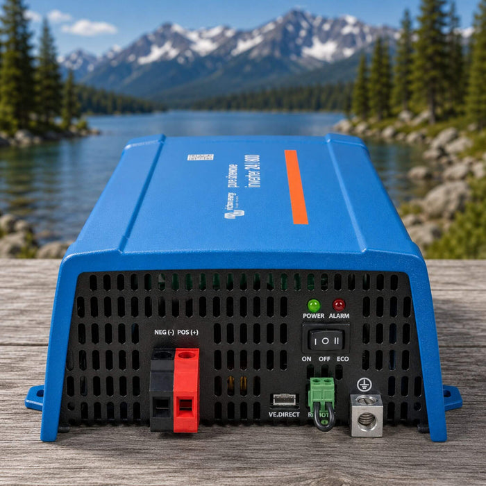 Victron 24V 800W pure sine wave inverter for camper van conversion electrical system