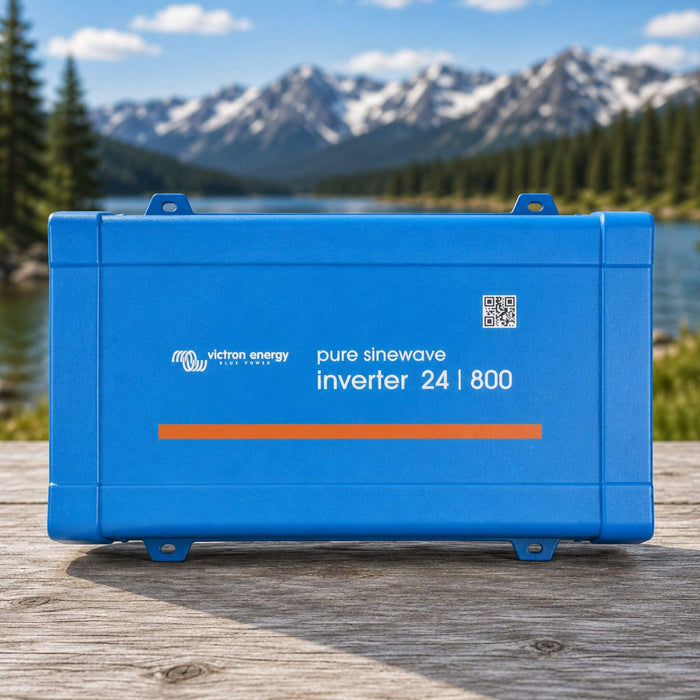 Victron Phoenix 800W inverter for off-grid vanlife and camper van electrical systems