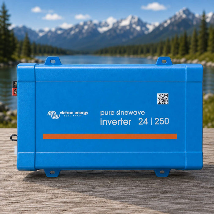Victron Energy Phoenix 24/250 inverter for off-grid camper van and vanlife power systems