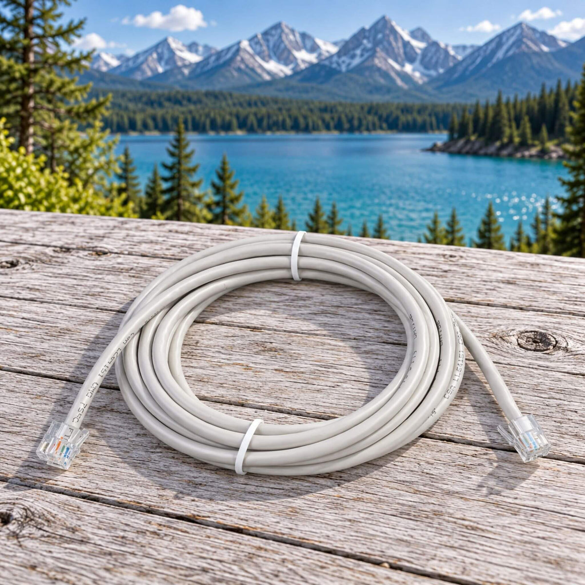 Câble UTP RJ12 Victron Energy pour moniteur de batterie BMV et systèmes électriques vanlife