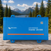 Victron Energy Phoenix Inverter 24/1200 pure sine wave inverter for vanlife, camper van and off-grid power systems.