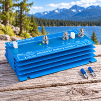 Victron Argofet 100A battery isolator for commercial vehicle upfitters and fleets near Ottawa