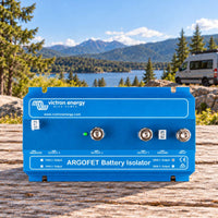 Isolateur de batterie Victron Argofet 200 A à 2 sorties pour conversion de van et systèmes de batteries auxiliaires