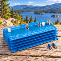 Isolateur de batterie Victron Argofet 200 A à 2 sorties pour VR, vans et véhicules utilitaires