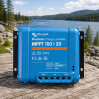 Victron BlueSolar MPPT 100 20 solar charge controller van conversion