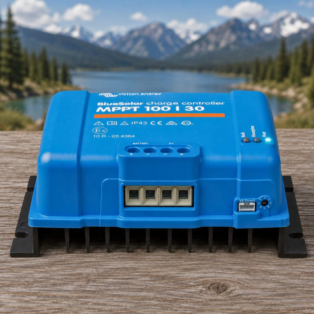 Victron Energy BlueSolar MPPT 100/30 solar charge controller for battery charging and solar power