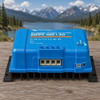 Victron Energy BlueSolar MPPT 100/30 solar charge controller for battery charging and solar power