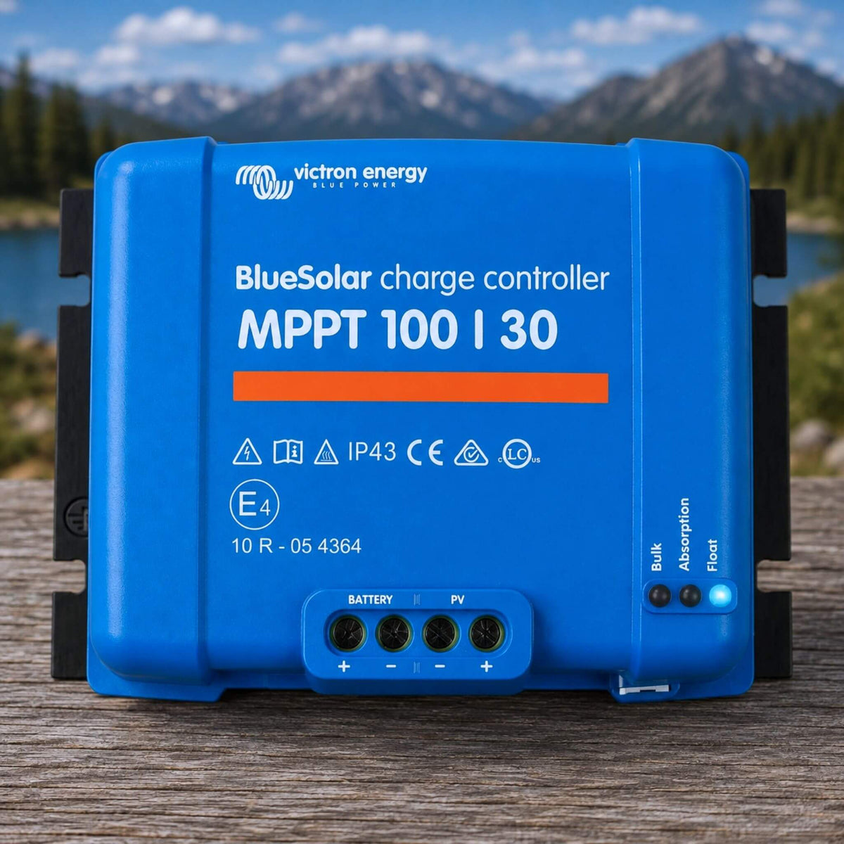 Victron Energy BlueSolar MPPT 100/30 battery charge controller for off grid solar energy systems