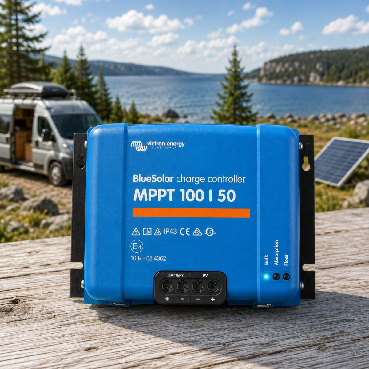 Victron Energy BlueSolar MPPT 150/35 solar charge controller for vanlife and off-grid energy systems