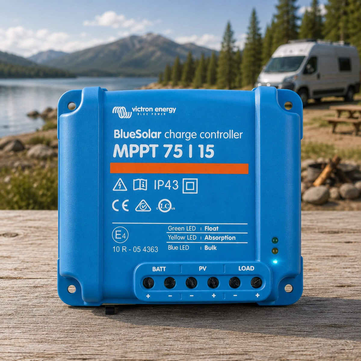 Victron Energy BlueSolar MPPT 75/15 solar charge controller solar power battery charging