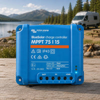 Victron Energy BlueSolar MPPT 75/15 solar charge controller solar power battery charging