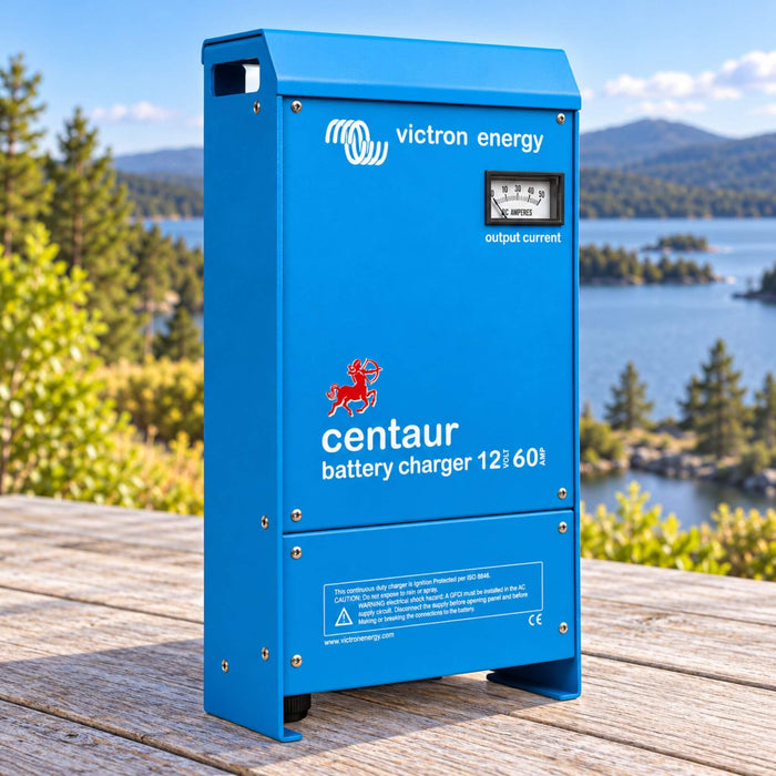 Victron Centaur 12V 60A battery charger for RV and off-grid power systems