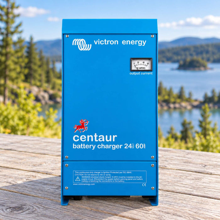 Victron Centaur 24V 60A battery charger for RV and off-grid electrical systems