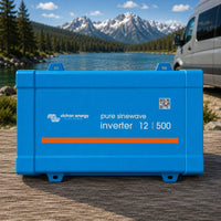 Victron Energy 12/500 230V Schuko inverter for off grid vanlife power system