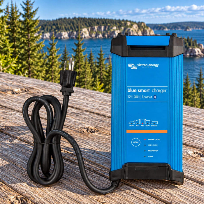 Victron Energy Blue Smart Charger 12V 30A 1 sortie chargeur de batterie pour systèmes électriques de fourgonnettes