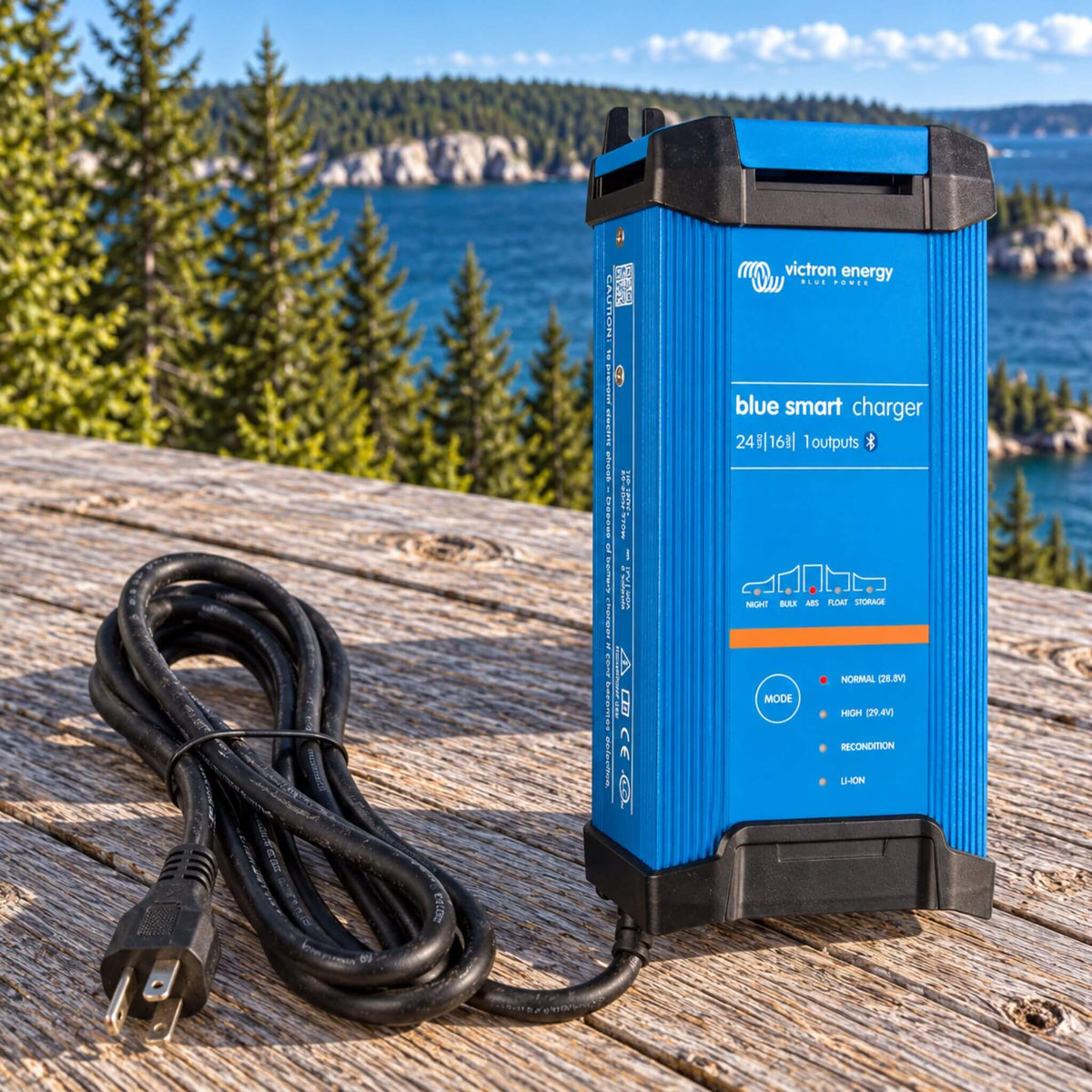 Victron Energy Blue Smart Charger 24 V 16 A 1 sortie chargeur de batterie pour systèmes électriques de fourgonnettes