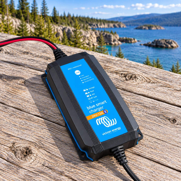 Victron Energy Blue Smart Charger 24V/13A smart battery charging for van electrical systems