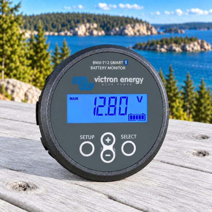 Victron Energy BMV-712 Smart Battery Monitor for campervan energy monitoring