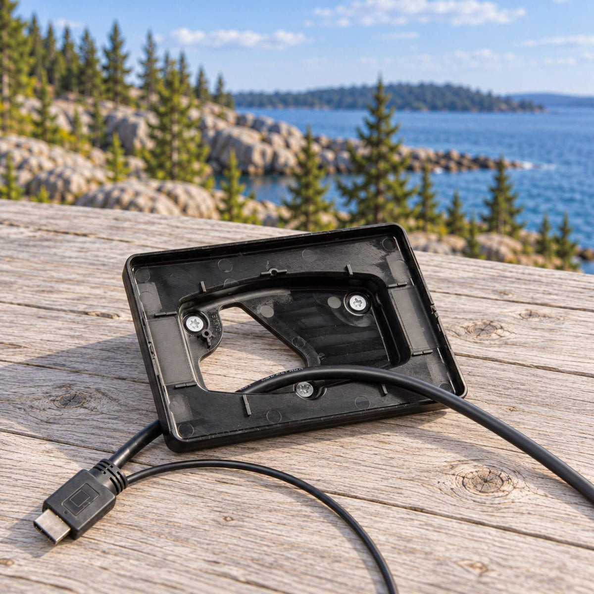 Victron Energy GX Touch display mount accessory for professional off-grid electrical systems