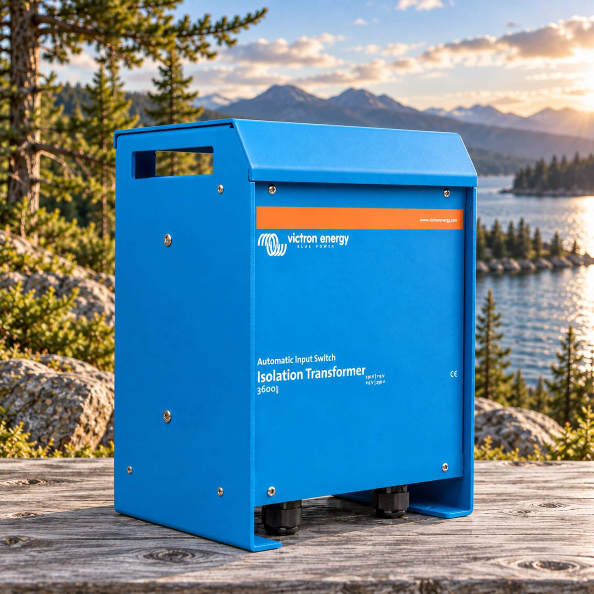 Victron Energy Isolation Transformer 3600W 115/230V for campervan and RV electrical systems with safe shore power isolation