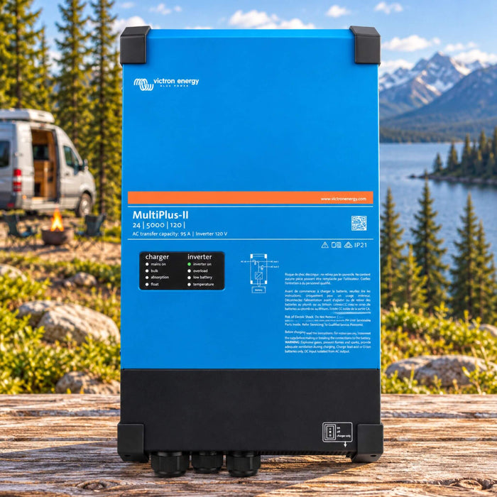Victron Energy MultiPlus-II 24/5000/120 inverter charger for high power van electrical systems
