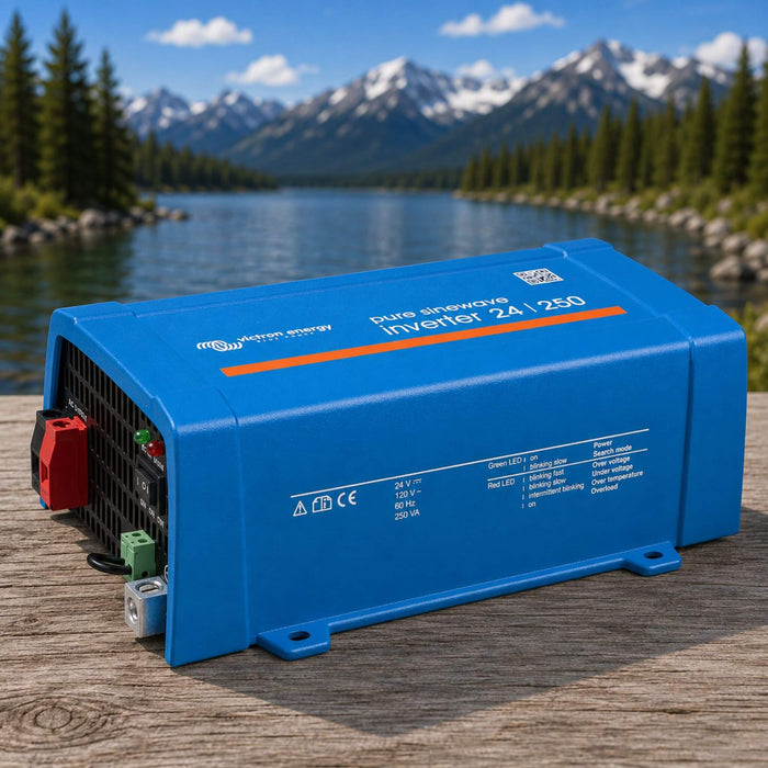 Victron Energy Phoenix 24/250 pure sine wave inverter for vanlife electrical systems