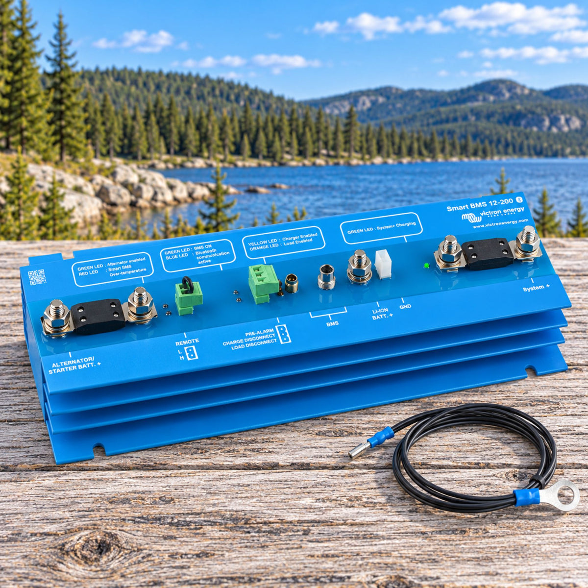 Victron Energy Smart BMS 12-200 lithium battery protection for off-grid power systems