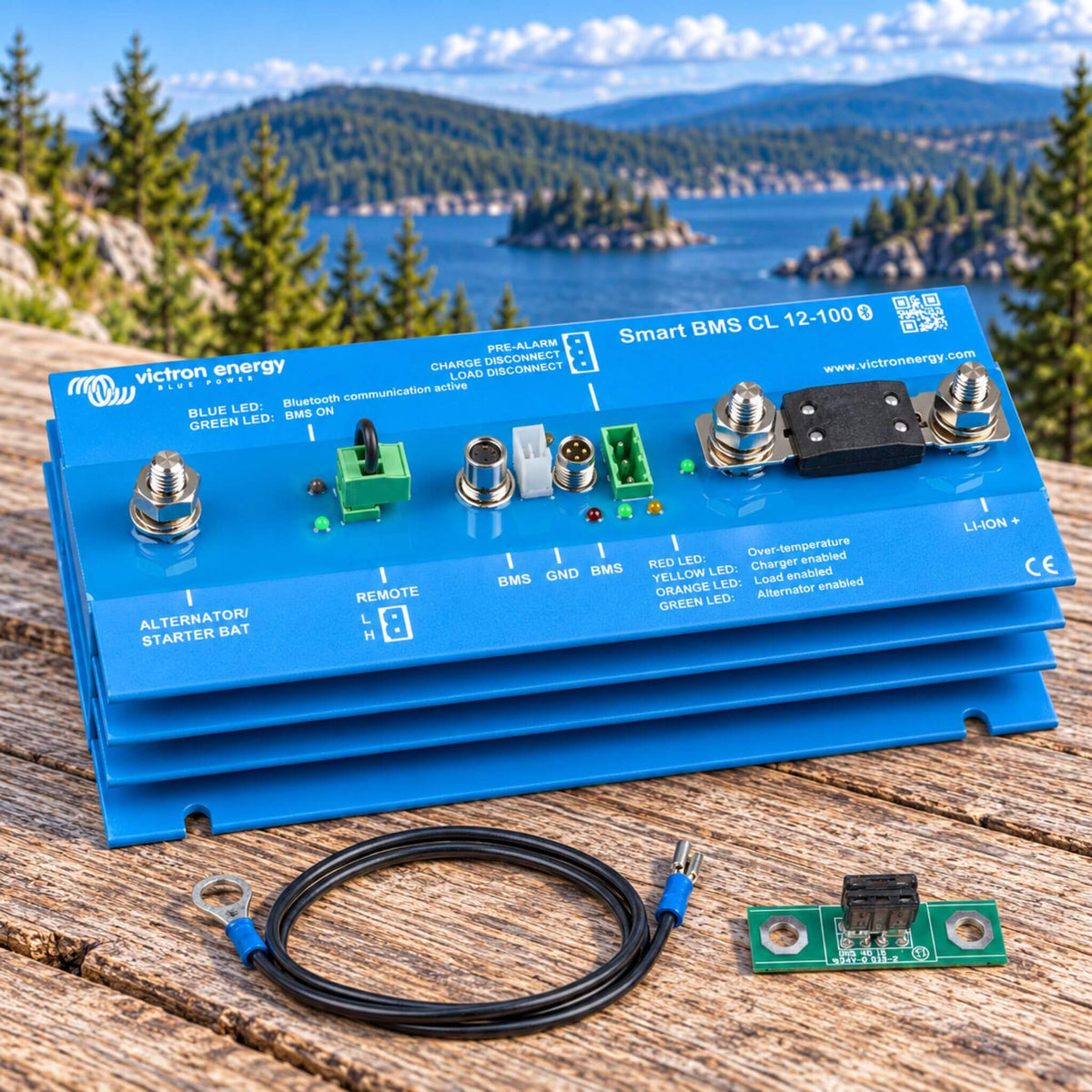 Victron Energy Smart BMS CL 12-100 battery management system for 12V lithium batteries