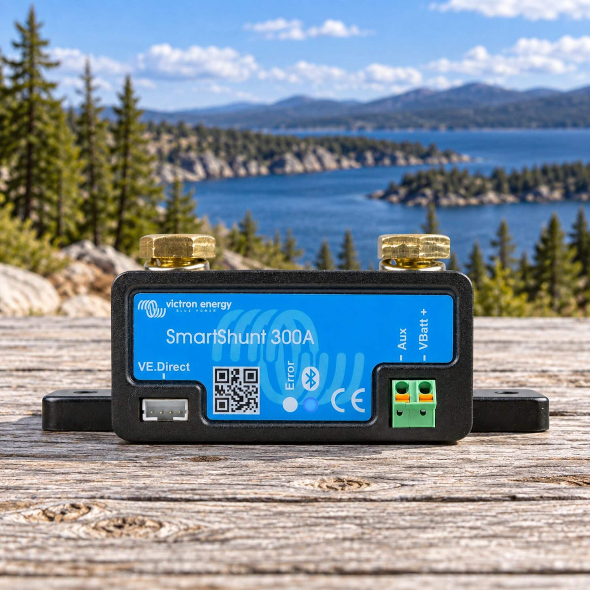 Moniteur de batterie Victron Energy SmartShunt 300A 50mV pour systèmes électriques