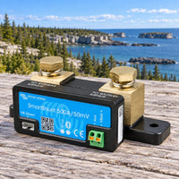 Surveillance de batterie Bluetooth Victron Energy SmartShunt 500A pour l'alimentation hors réseau