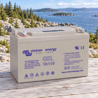 Batterie Victron GEL Deep Cycle 12 V 110 Ah pour le stockage d'énergie hors réseau et l'alimentation auxiliaire