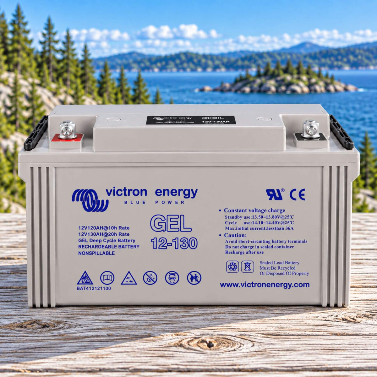 Victron Energy Batterie GEL Deep Cycle 12V 130Ah