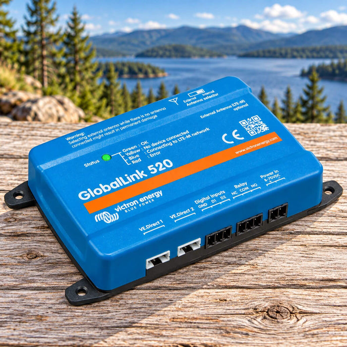 Victron GlobalLink 520 LTE-M monitor for mobile power systems