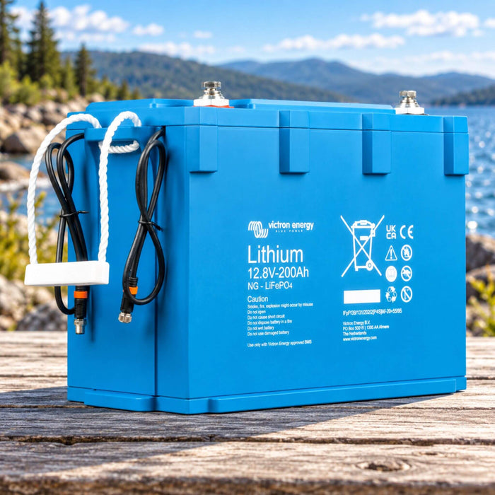 Victron Energy Lithium NG 12.8V 200Ah battery for mobile power and van electrical systems