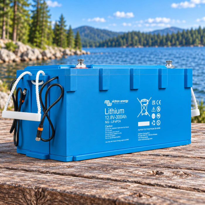 Victron Lithium NG 12.8V 300Ah battery for mobile power and energy autonomy